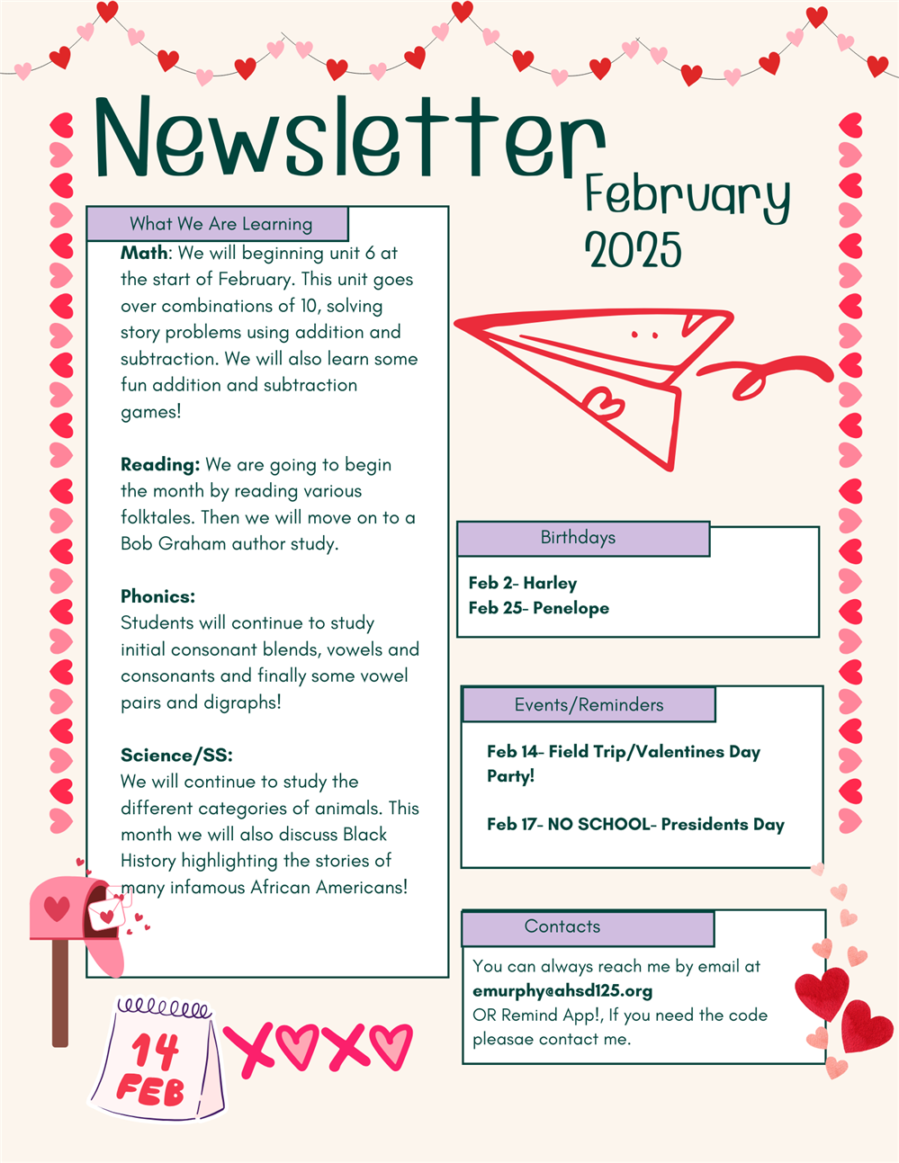 February 2025 Newsletter